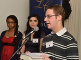 At David Daniels' home during a Toronto Public Library Foundation fundraising event - November 2013